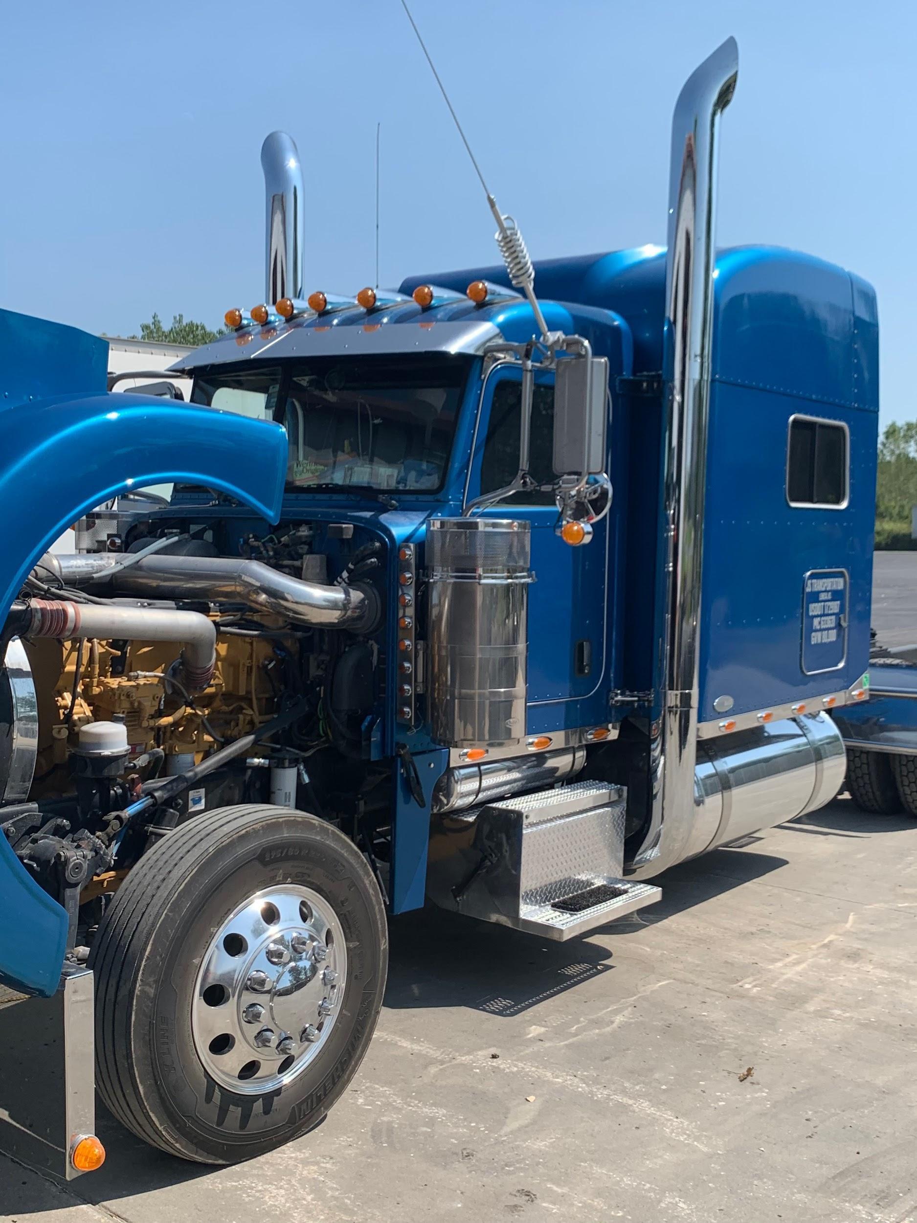 Dedicated shipping truck and trailer